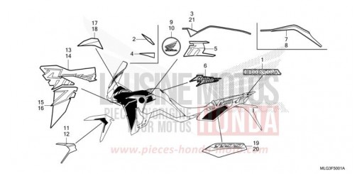 MARKE/STREIFEN (2) CRF1100AN de 2022